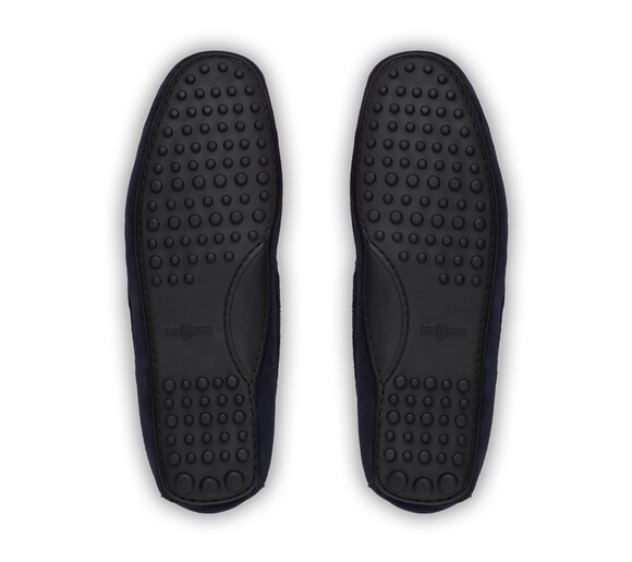 SUEDE LUX DRIVING SHOES WITH FUR LINING