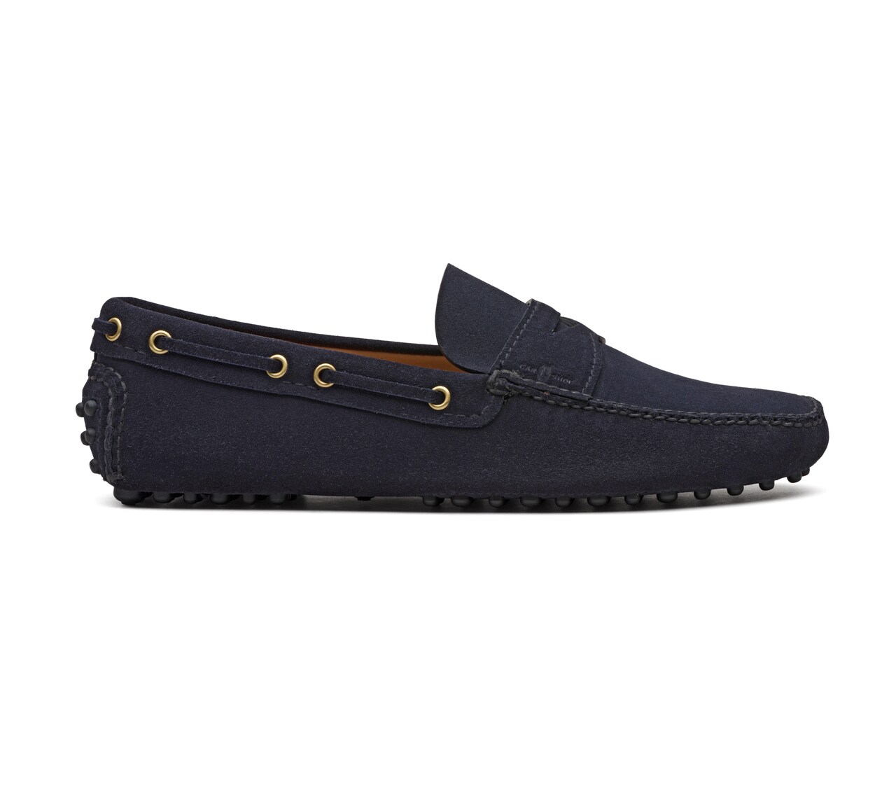 SUEDE DRIVING SHOES NAVY