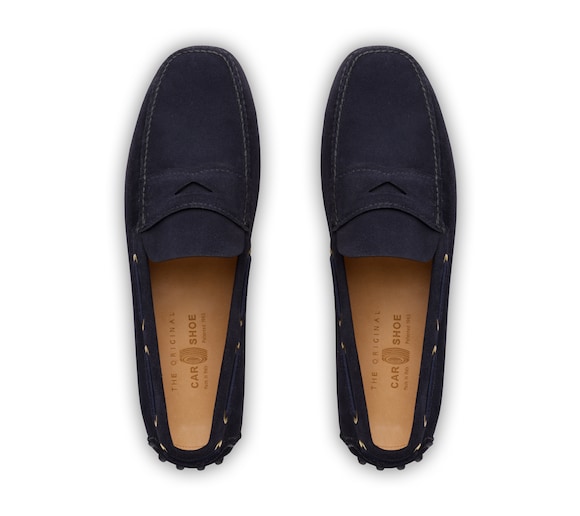 SUEDE DRIVING SHOES