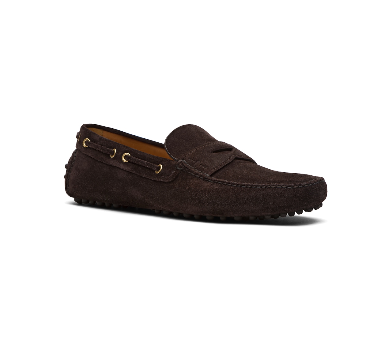 DRIVING SHOES SCAMOSCIATO EBANO