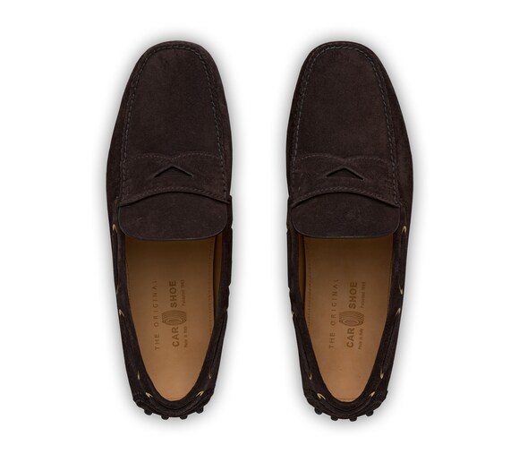 SUEDE DRIVING SHOES