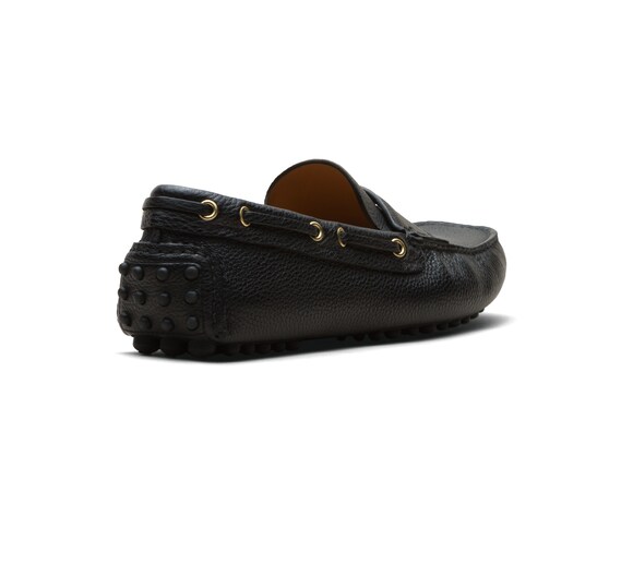 SOFT GRAINED LEATHER DRIVING SHOES