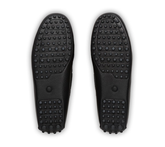 SOFT GRAINED LEATHER DRIVING SHOES