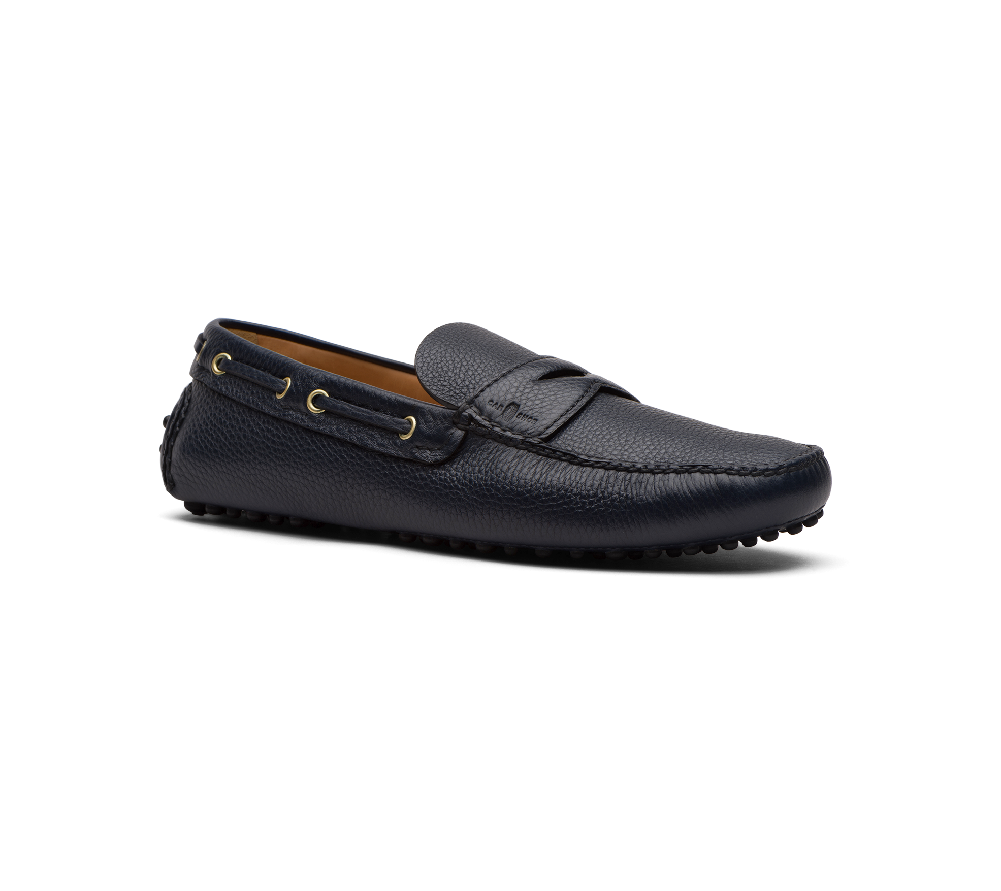 SOFT GRAINED LEATHER DRIVING SHOES 