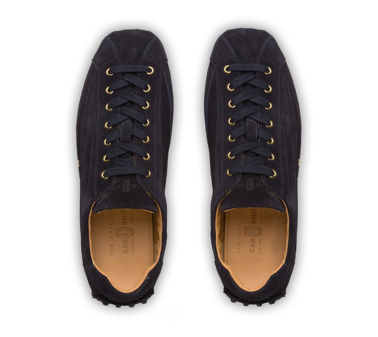 SUEDE LACE UP DRIVING SHOES
