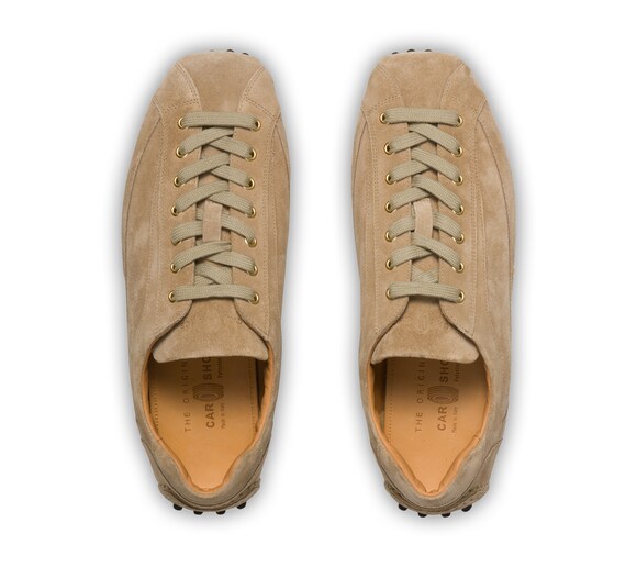 SUEDE LACE UP DRIVING SHOES