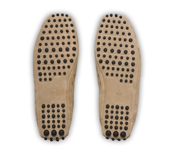 SUEDE LACE UP DRIVING SHOES