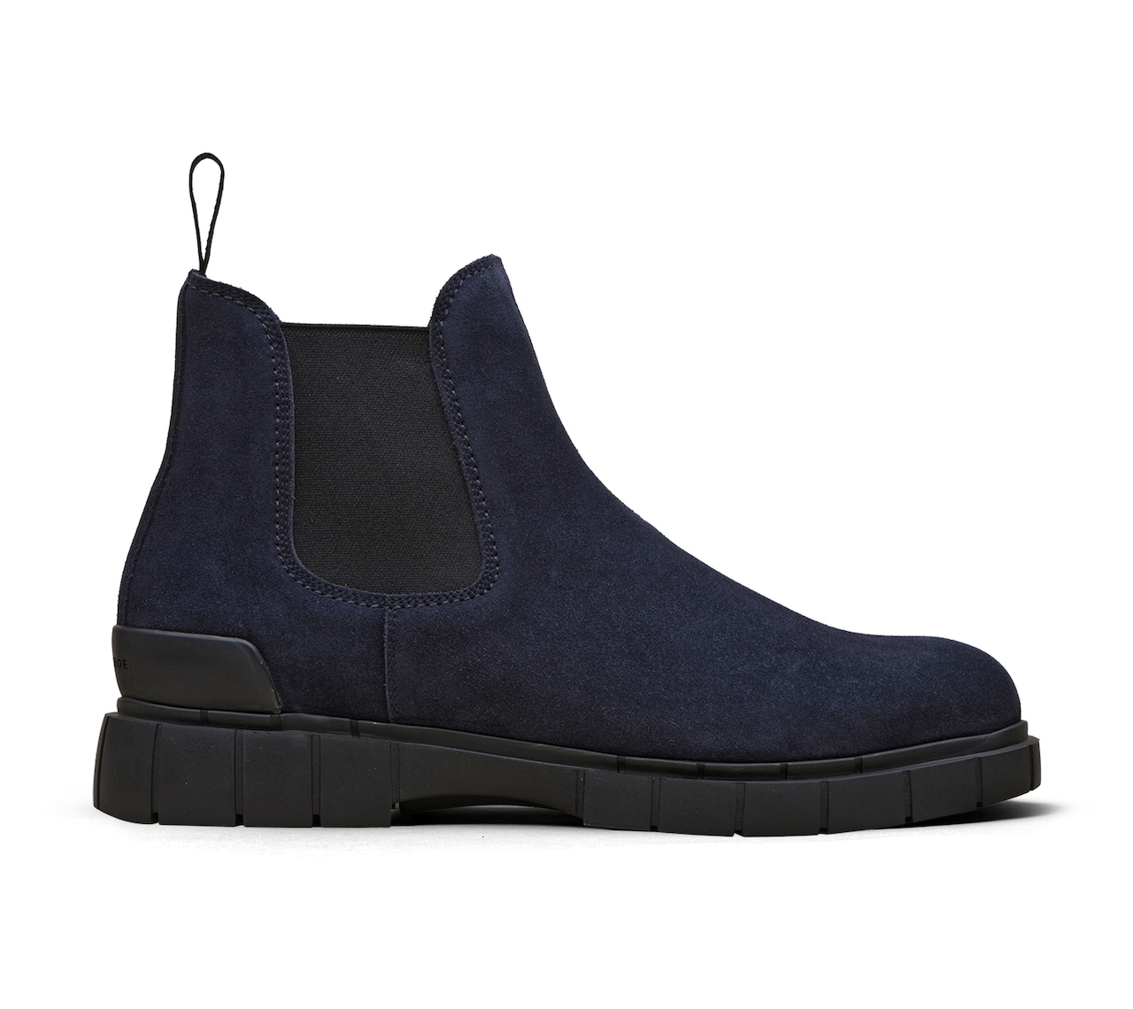 SUEDE BOOTIES NAVY
