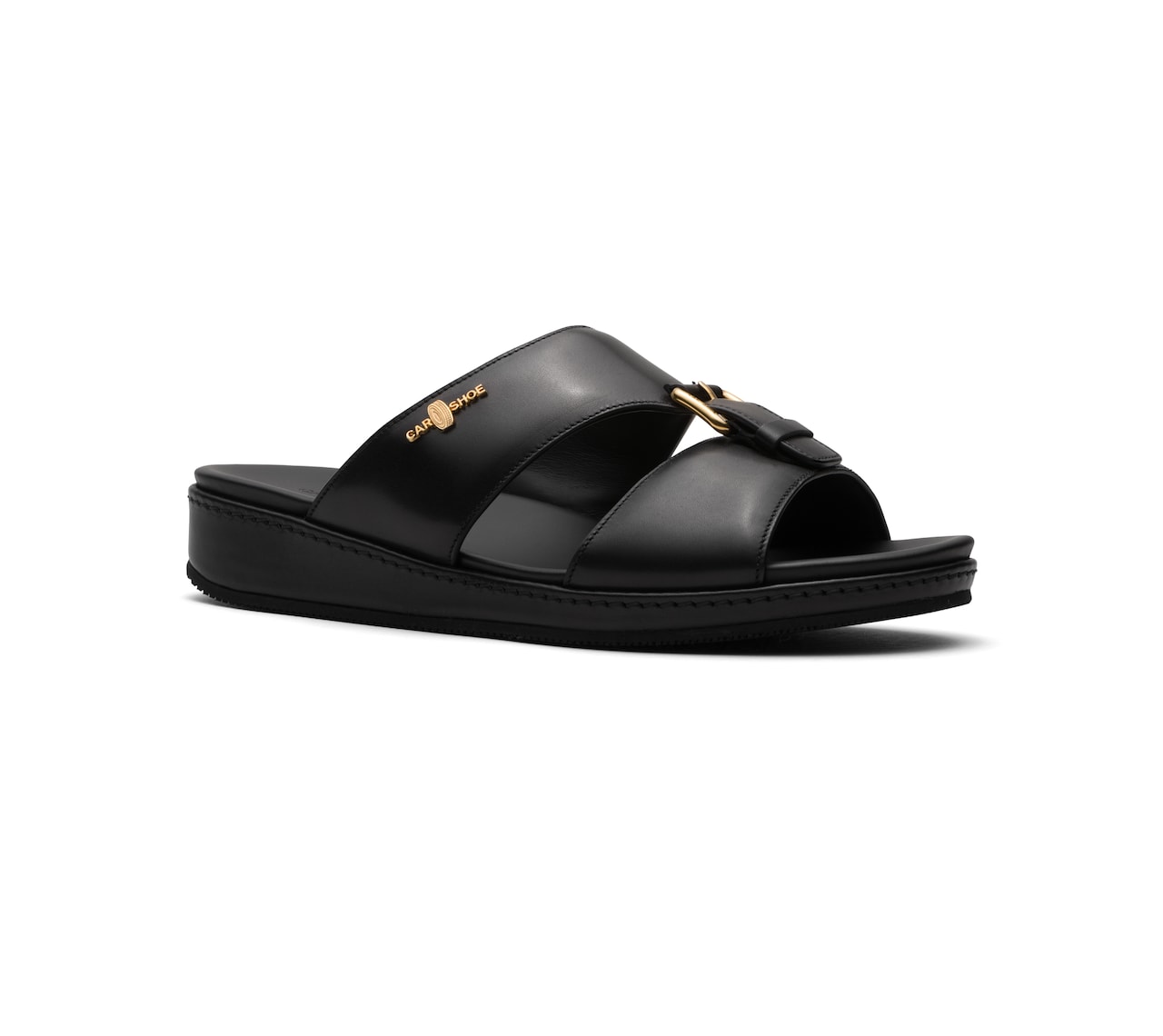 Leather Sandals BLACK