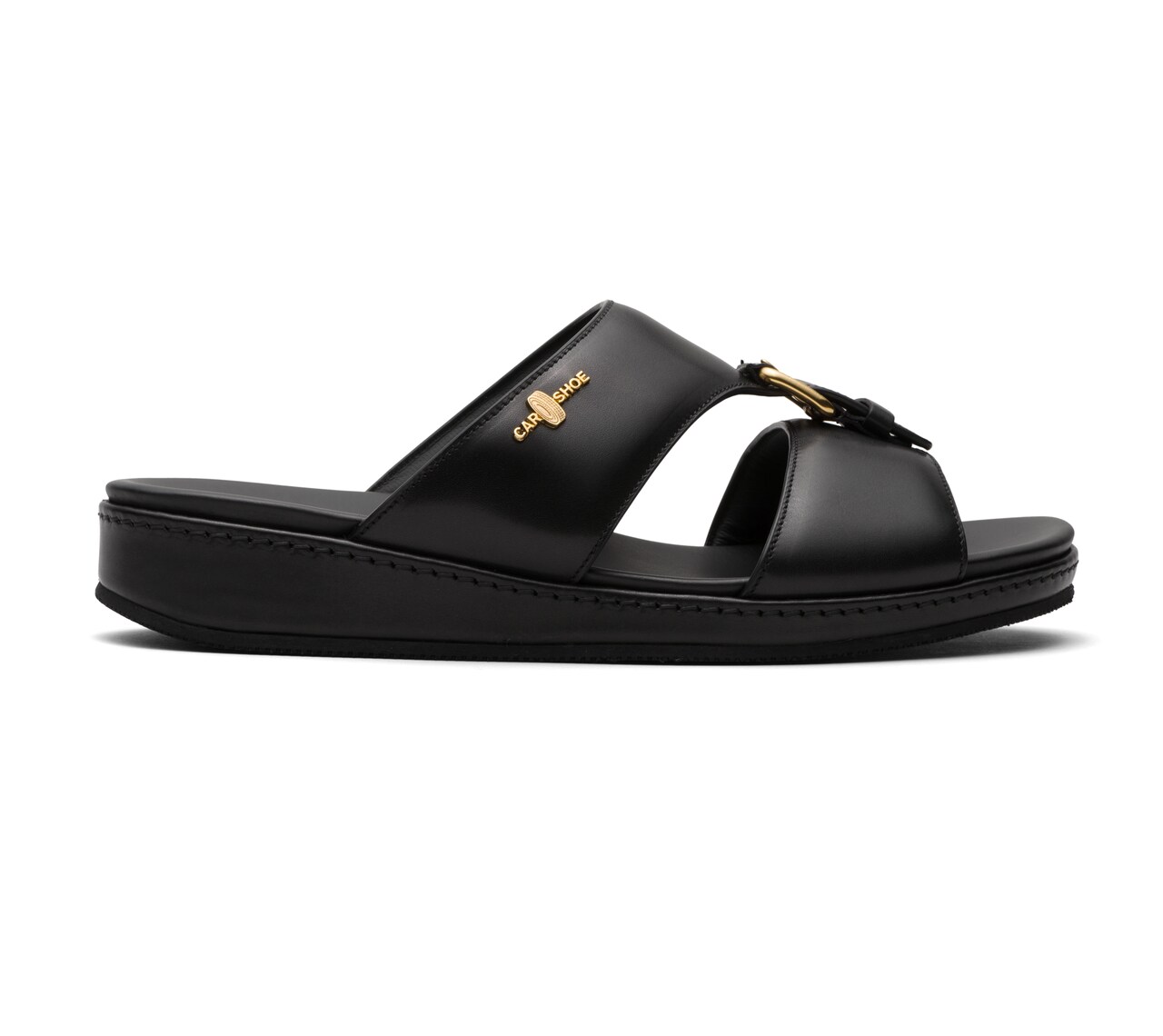 Leather Sandals BLACK