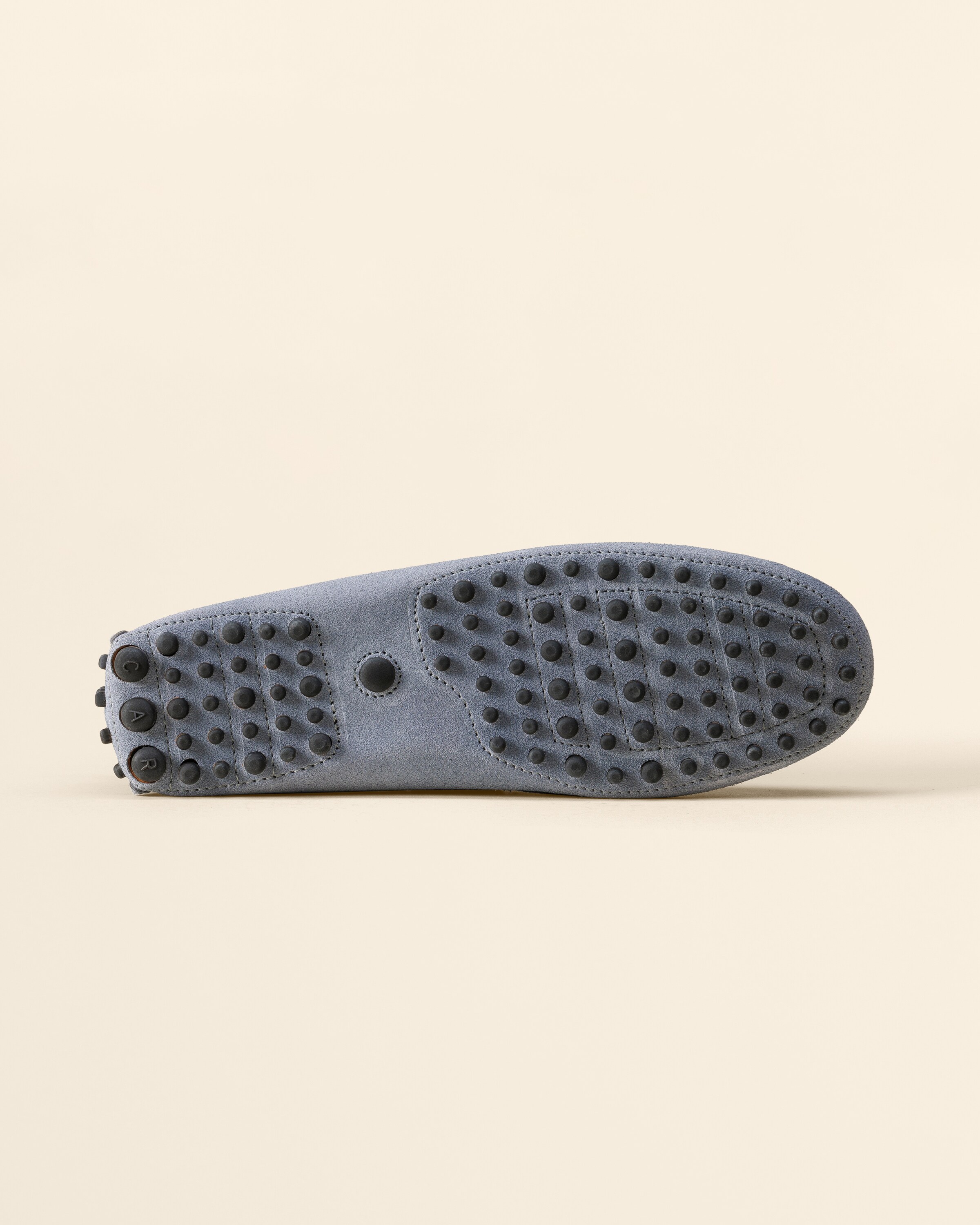 ローファー・オックスフォード CAR SHOE Women Laced up Shoes KDD006 F 024 E1D F0237 BLUE Women's Leather Driving Shoes The Original deer print