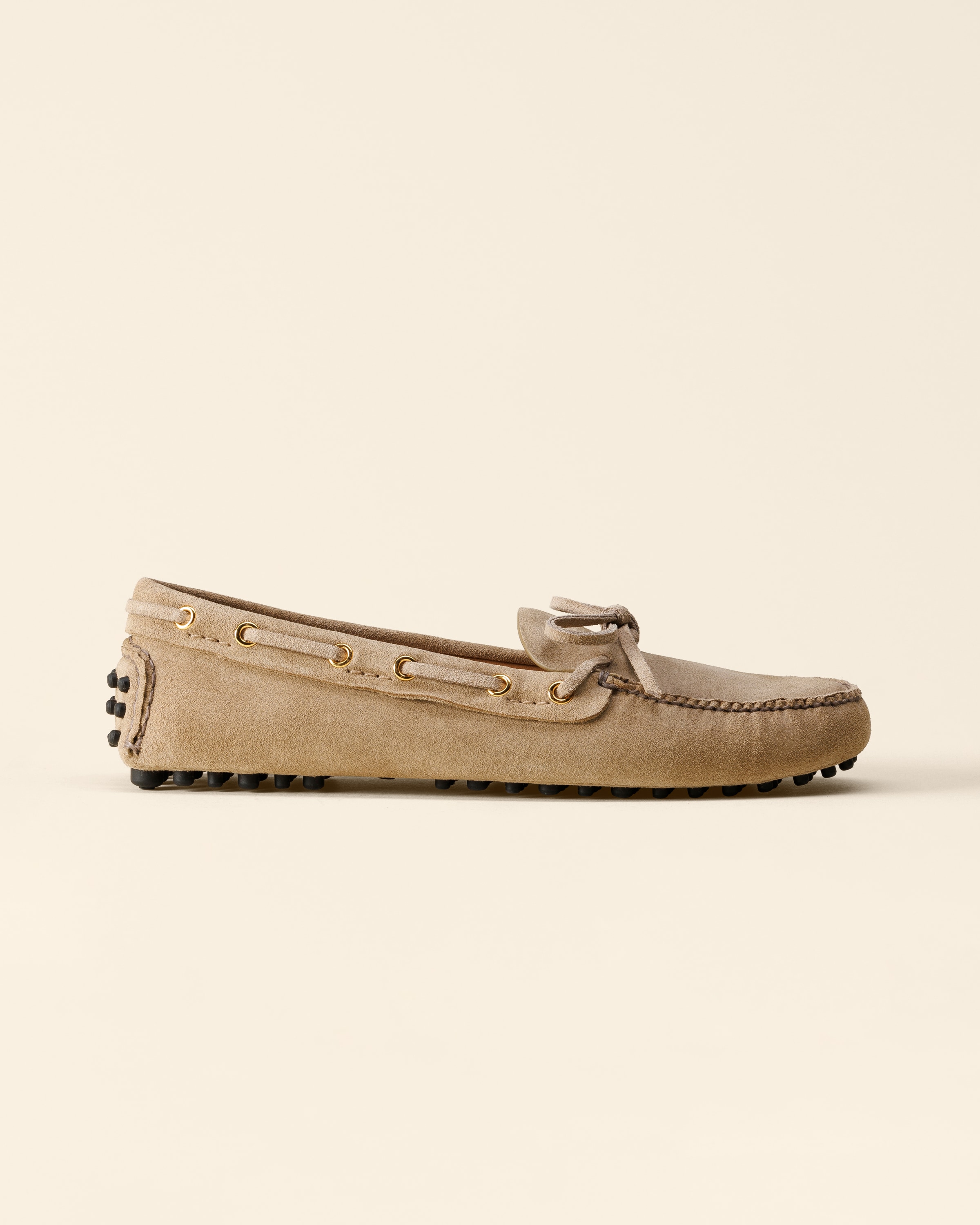 ローファー・オックスフォード CAR SHOE Women Laced up Shoes KDD006 F 024 E1D F0008 BLUE Women's Suede Driving Shoes The Original suede driving shoes