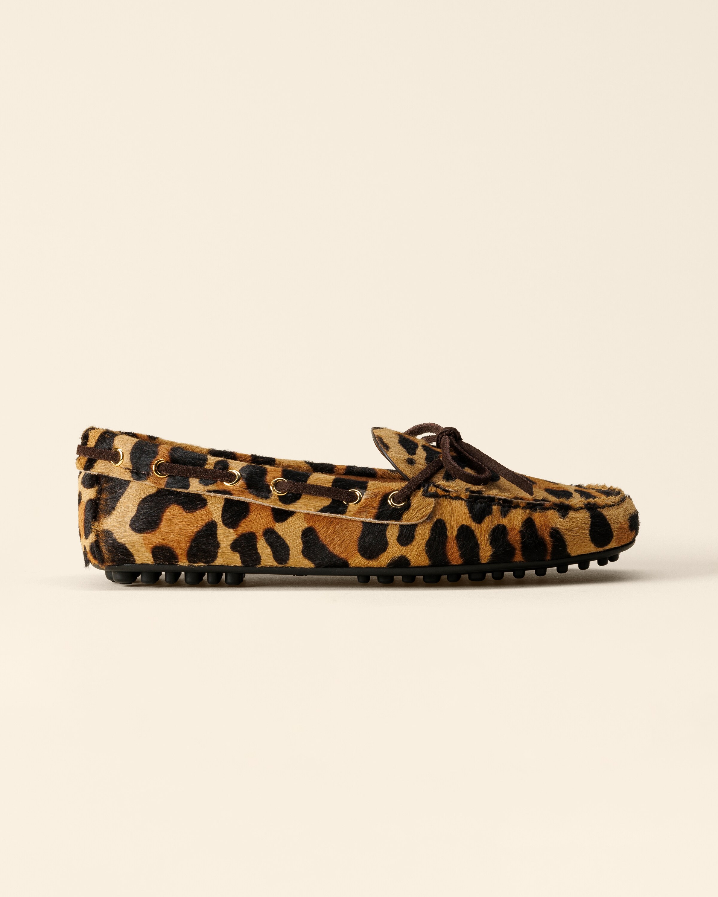 Leopard print driving shoes clearance